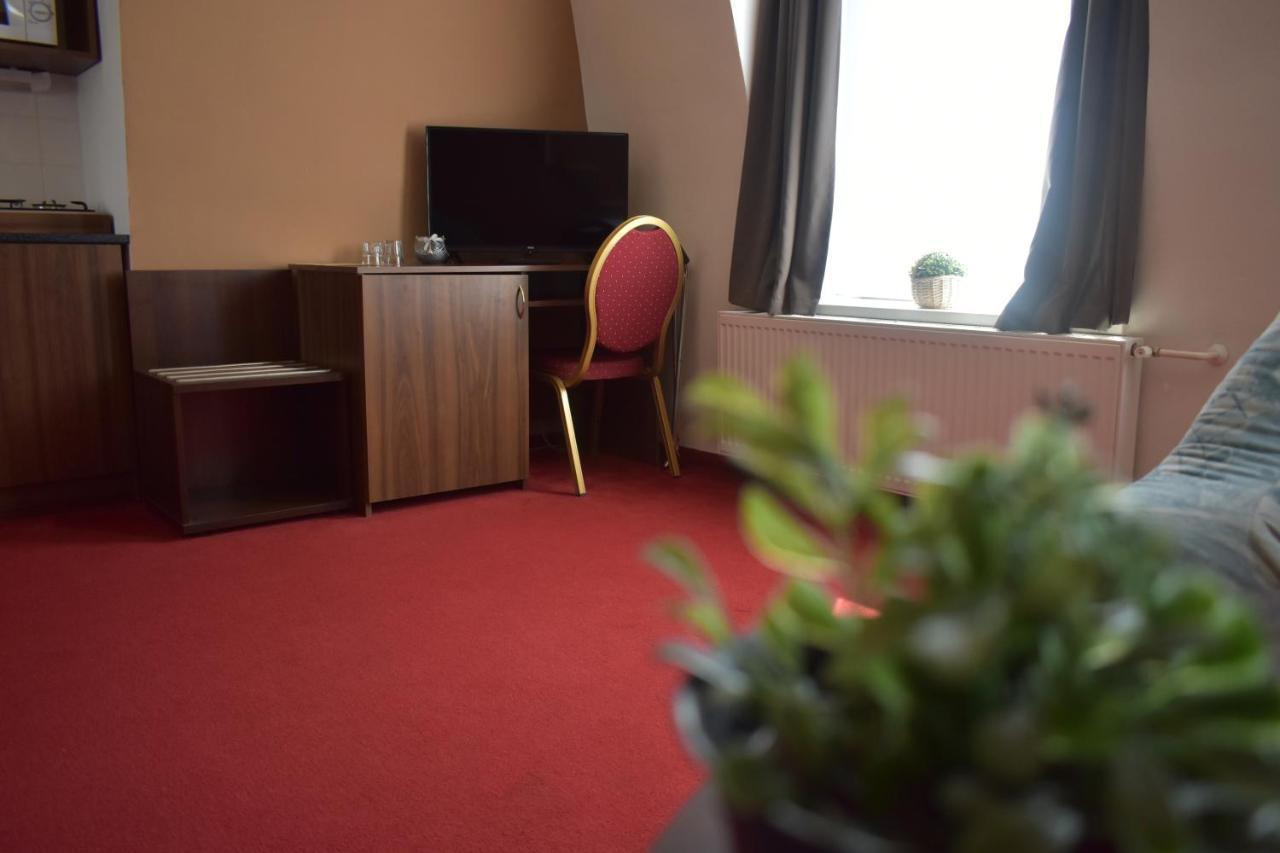 Hotel Cerny Orel Zatec מראה חיצוני תמונה