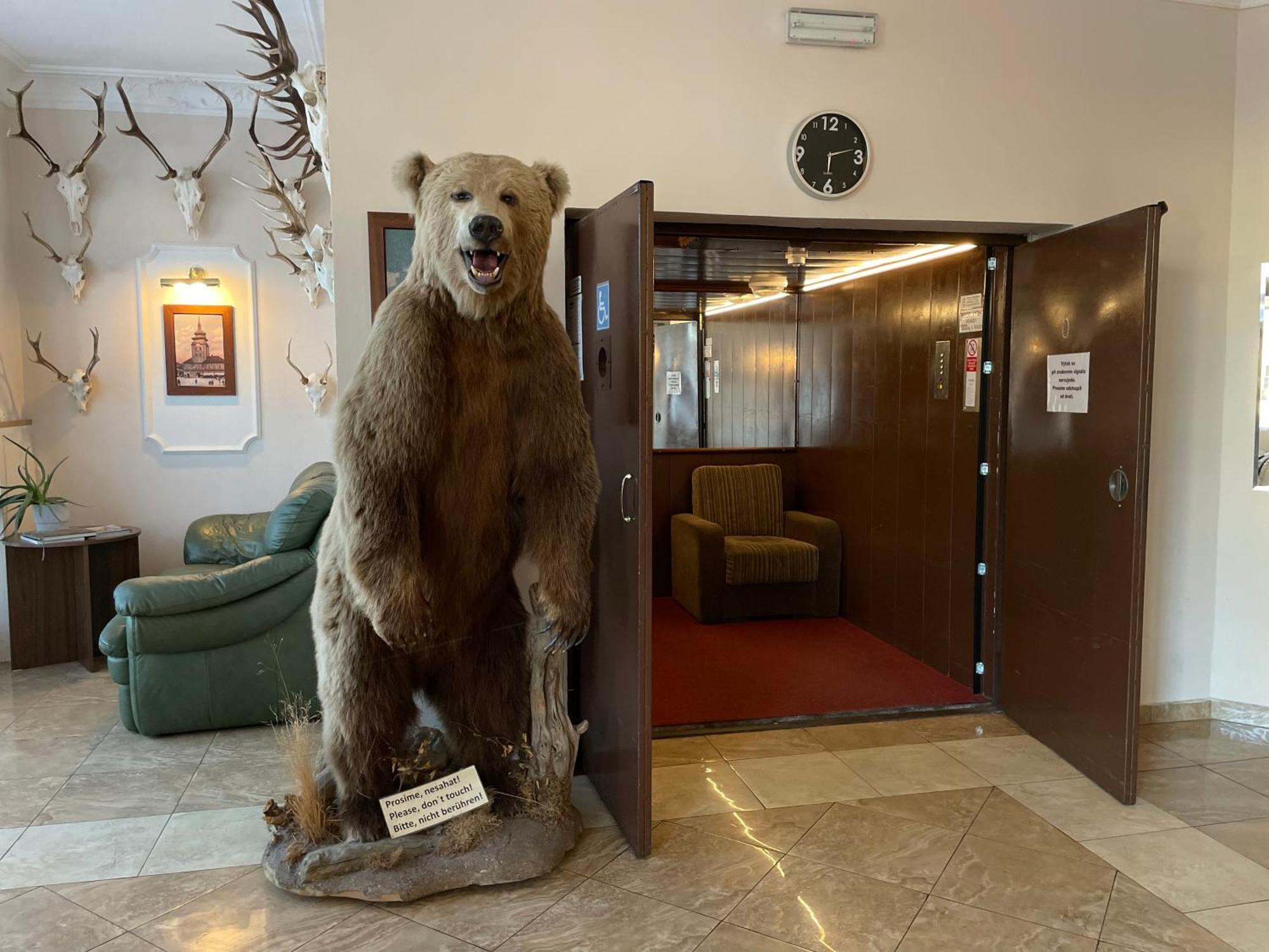 Hotel Cerny Orel Zatec מראה חיצוני תמונה